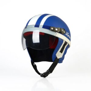 JoyKidz Helm Chip Anak Polos Usia 1-4 Tahun Biru Putih