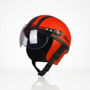 JoyKidz Helm Chip Anak Polos Usia 1-4 Tahun Hitam Merah