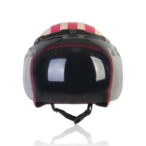 Joykidz Helm Anak Bogo Retro List Garis Pastel SNI 2-6 Tahun