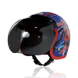 Joykidz Helm Bogo Anak SNI Karakter Spiderman Biru Usia 2-6 Tahun