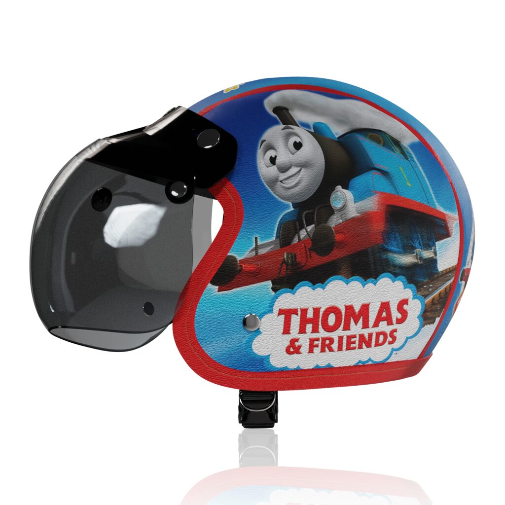 Joykidz Helm Bogo Anak SNI Karakter Thomas Usia 2-6 Tahun - Gambar 3