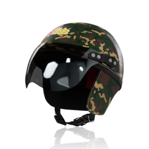 Joykidz Helm Sepeda Anak Model Retro Chips Karakter Army Usia 1-4 Tahun