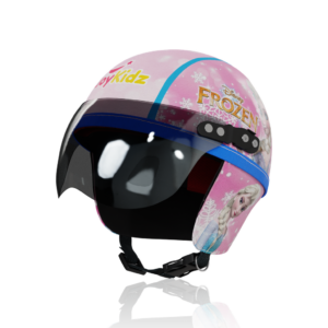 Joykidz Helm Sepeda Anak Model Retro Chips Karakter Frozen Pink Usia 1-4 Tahun