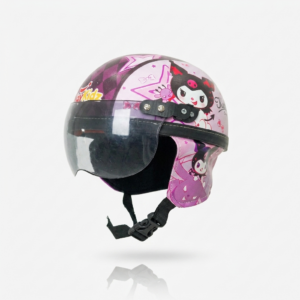 Joykidz Helm Sepeda Anak Model Retro Chips Karakter Kuromi Usia 1-4 Tahun