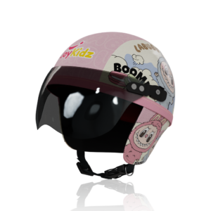 Joykidz Helm Sepeda Anak Model Retro Chips Karakter Labubu Usia 1-4 Tahun