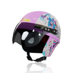 Joykidz Helm Sepeda Anak Model Retro Chips Karakter Little Pony Pink Usia 1-4 Tahun