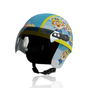 Joykidz Helm Sepeda Anak Model Retro Chips Karakter Pororo Usia 1-4 Tahun