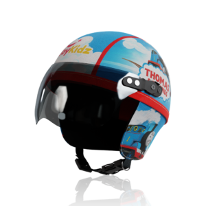 Joykidz Helm Sepeda Anak Model Retro Chips Karakter Thomas Usia 1-4 Tahun